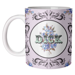 Cermamic Mug (Gloss Finish) " Dick"