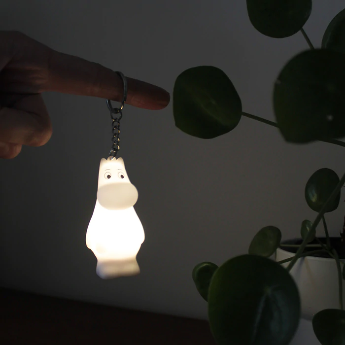 Moomin Light-Up Keyring - Moomin design