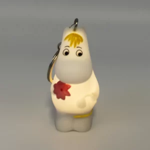Moomin Light-Up Keyring - Snorkmaiden design