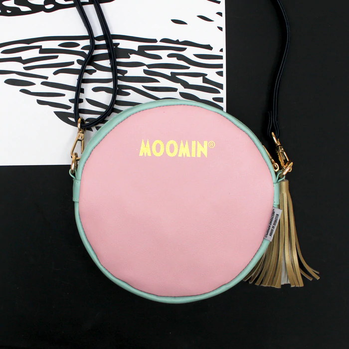 Moomin Mini Round Handbag - Lotus Design - Image 4