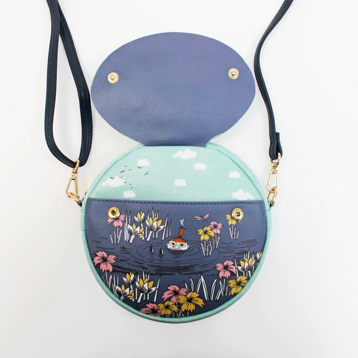 Moomin Mini Round Handbag - Lotus Design - Image 3