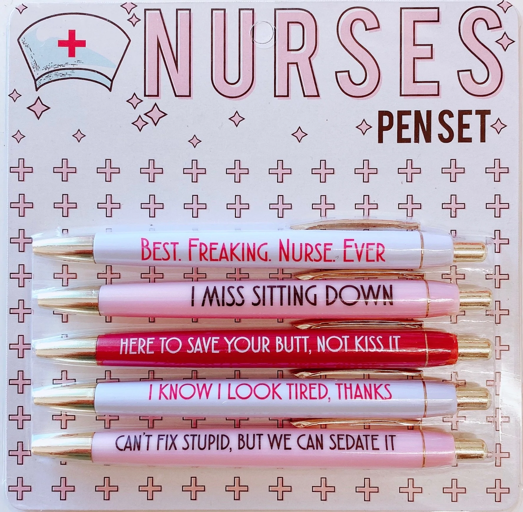Nurse’s  Funny Pen Set - 5 pens