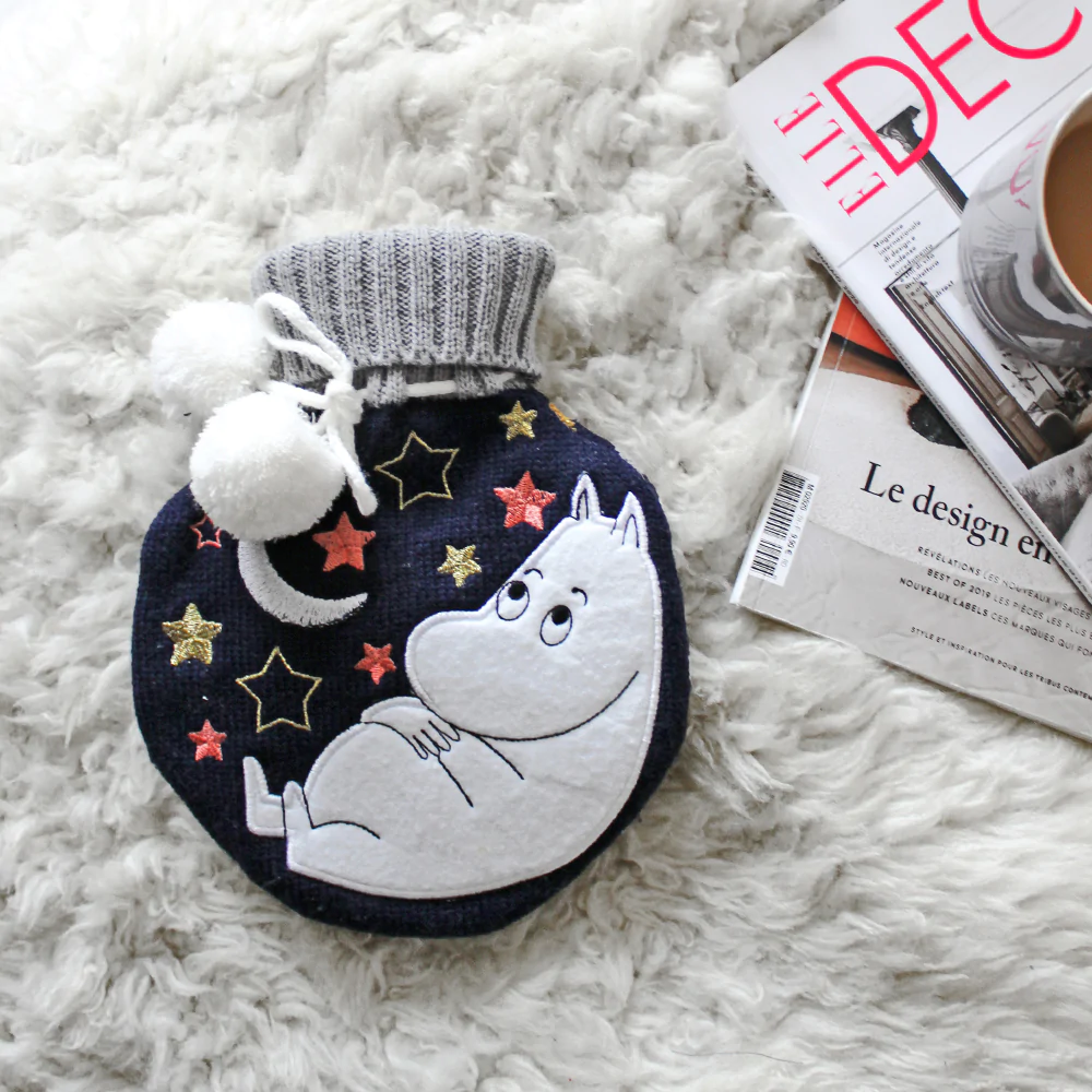 Moomin Moon Hot Water Bottle - Image 2