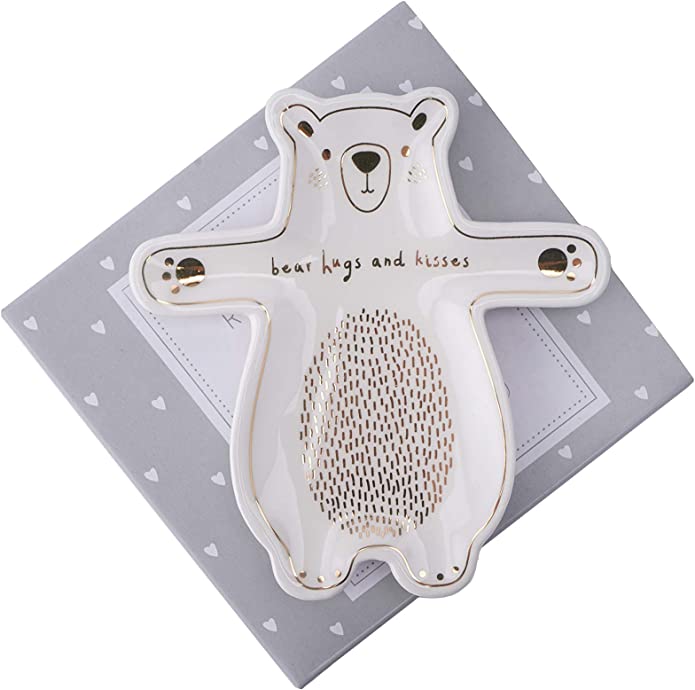 Send With Love "Bear Hugs & Kisses" Ring Dish - Image 2