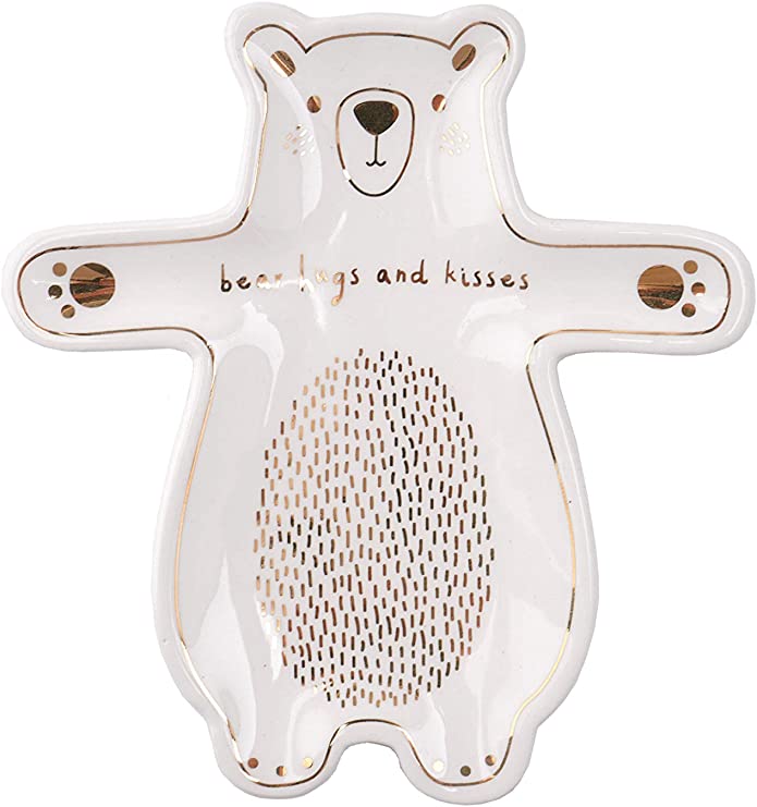 Send With Love "Bear Hugs & Kisses" Ring Dish