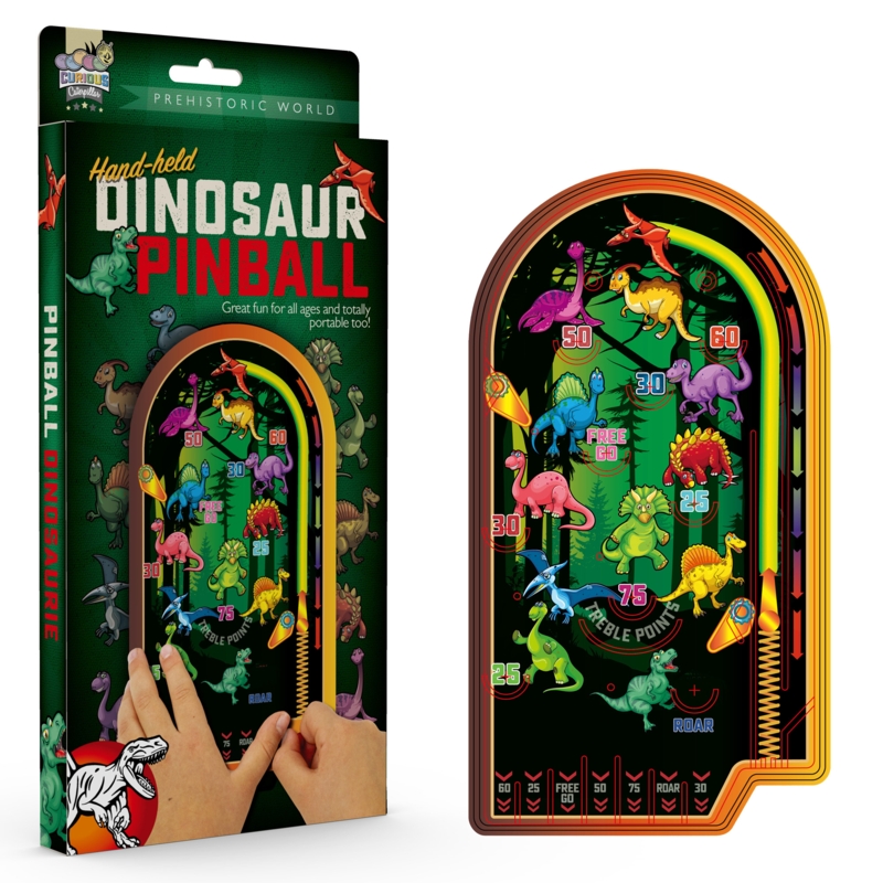 Dinosaur Pinball Game