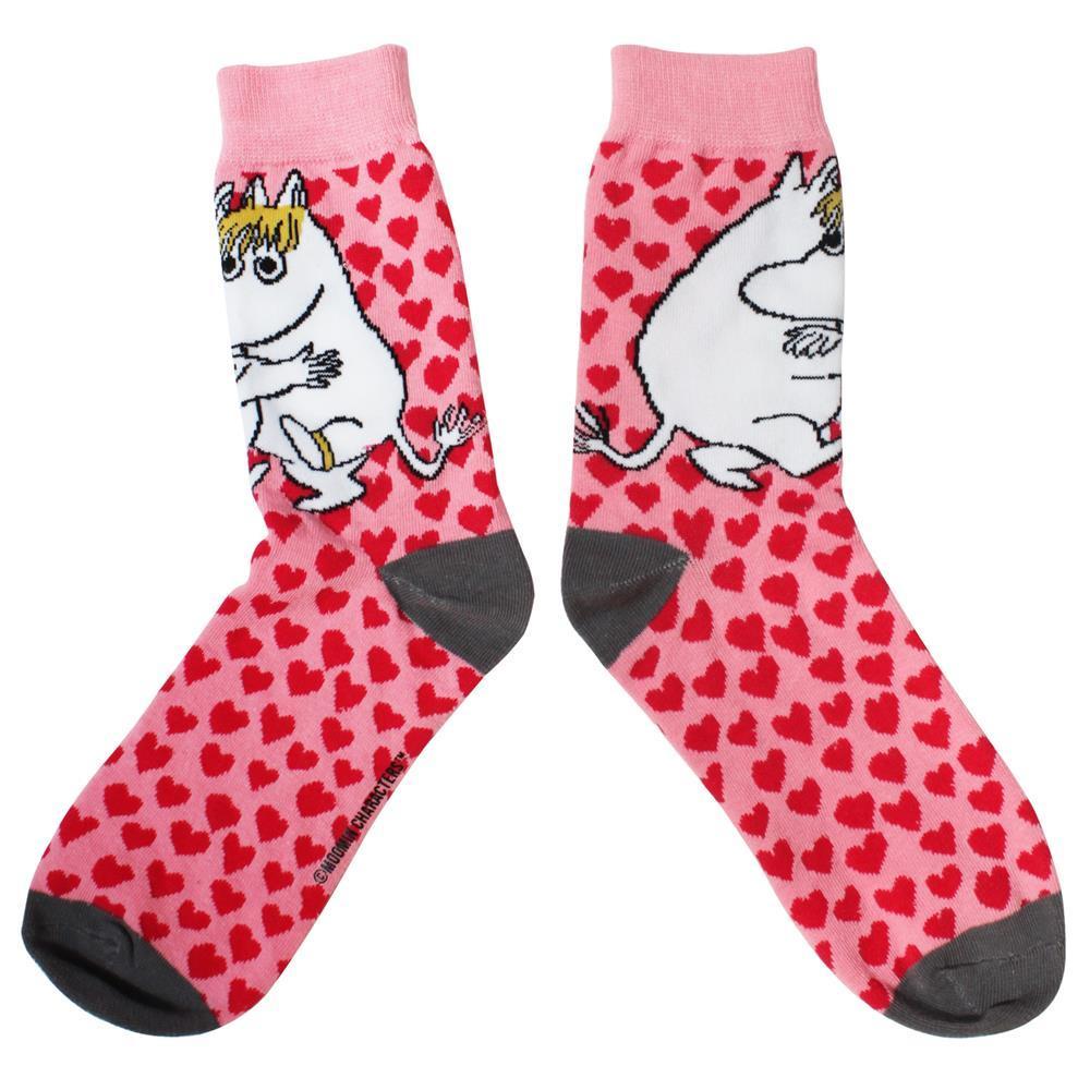 Moomin Heart Print Socks - Image 3
