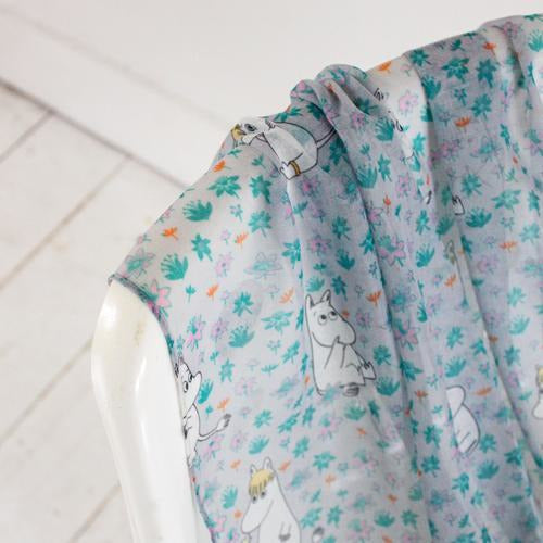 Moomin Scarf "Floral" - Image 5