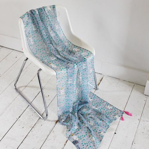 Moomin Scarf "Floral" - Image 6