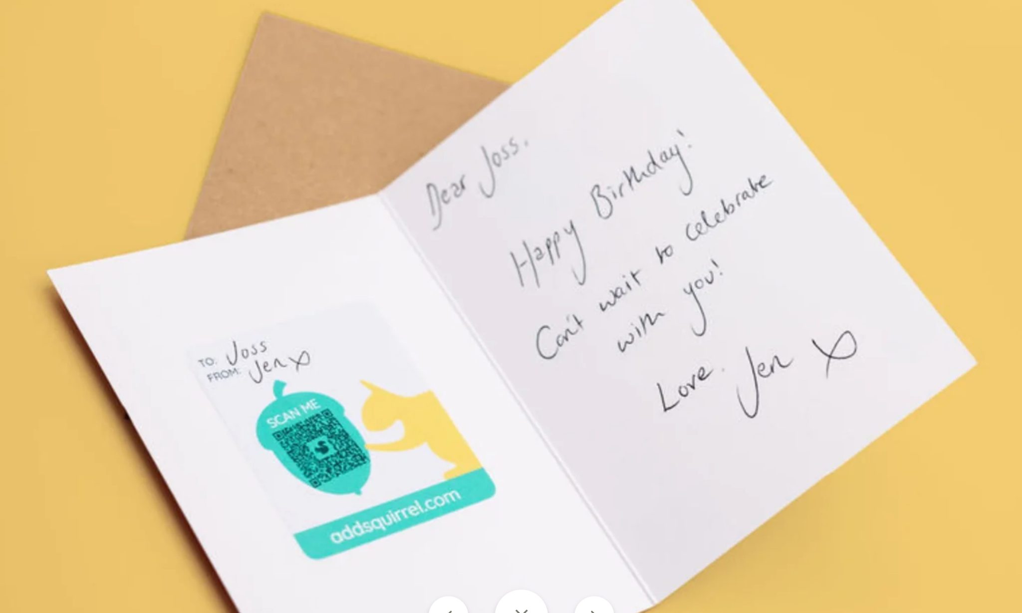 AddSQUIRREL - stickers for cards to send personalised messages - Image 2