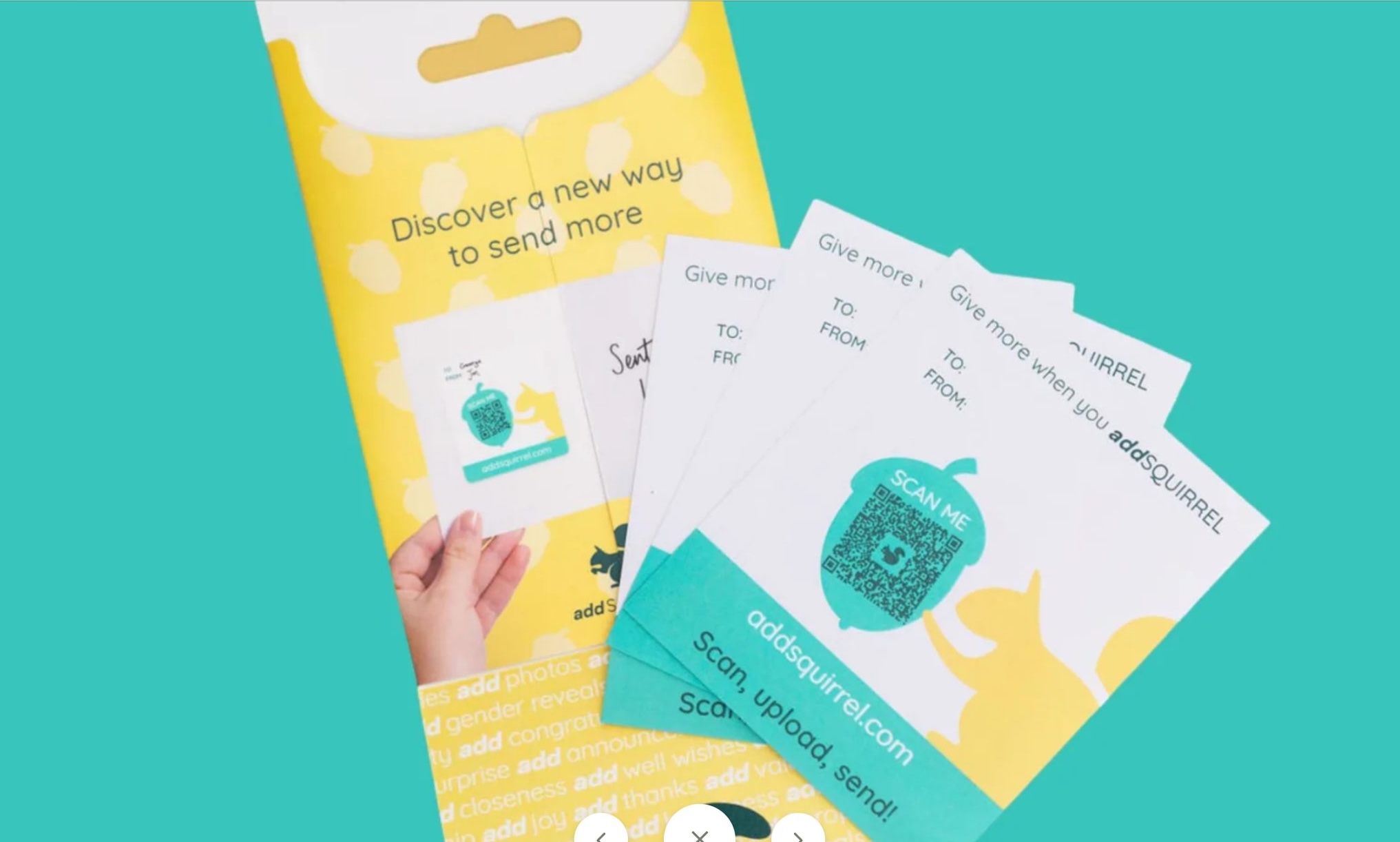 AddSQUIRREL - stickers for cards to send personalised messages - Image 3