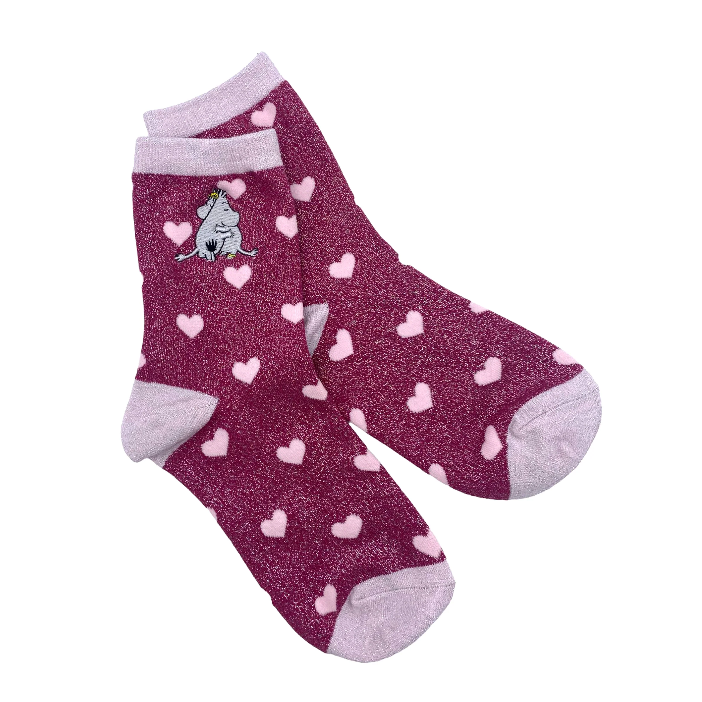 Moomin Love Glitter Socks - Image 3