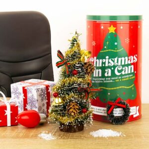 Christmas in A Can - mini Christmas Tree set