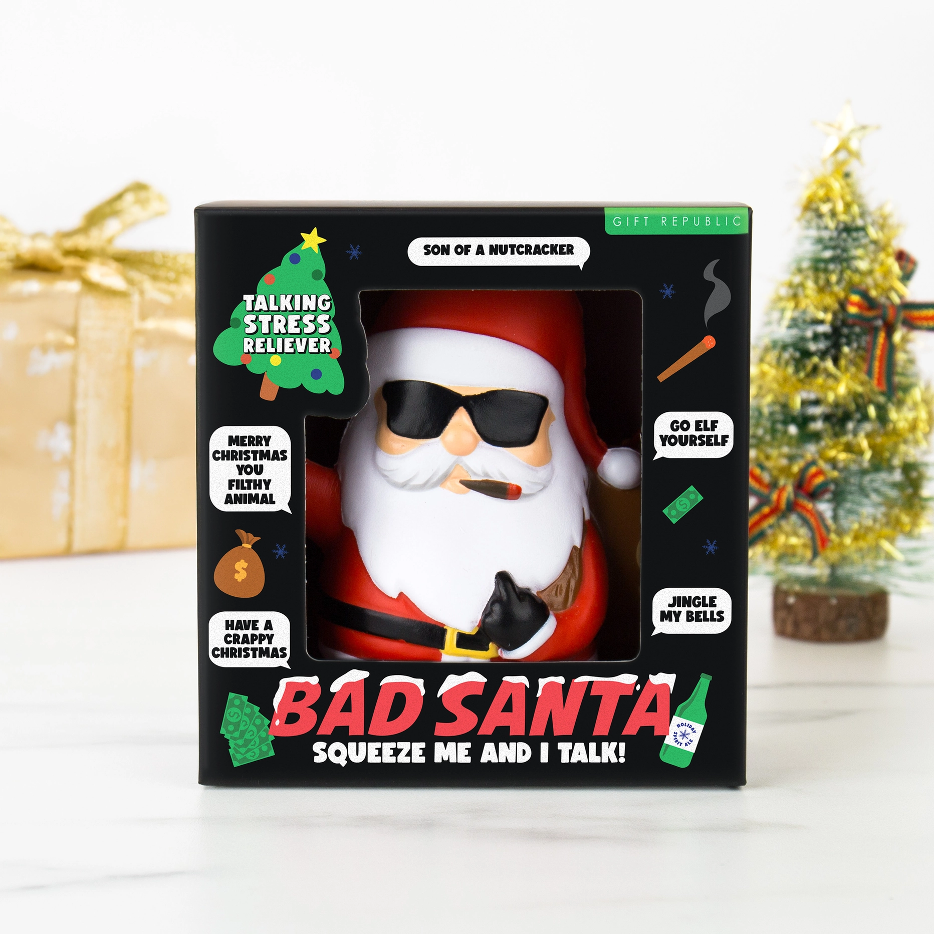 Bad Santa Stress Reliever